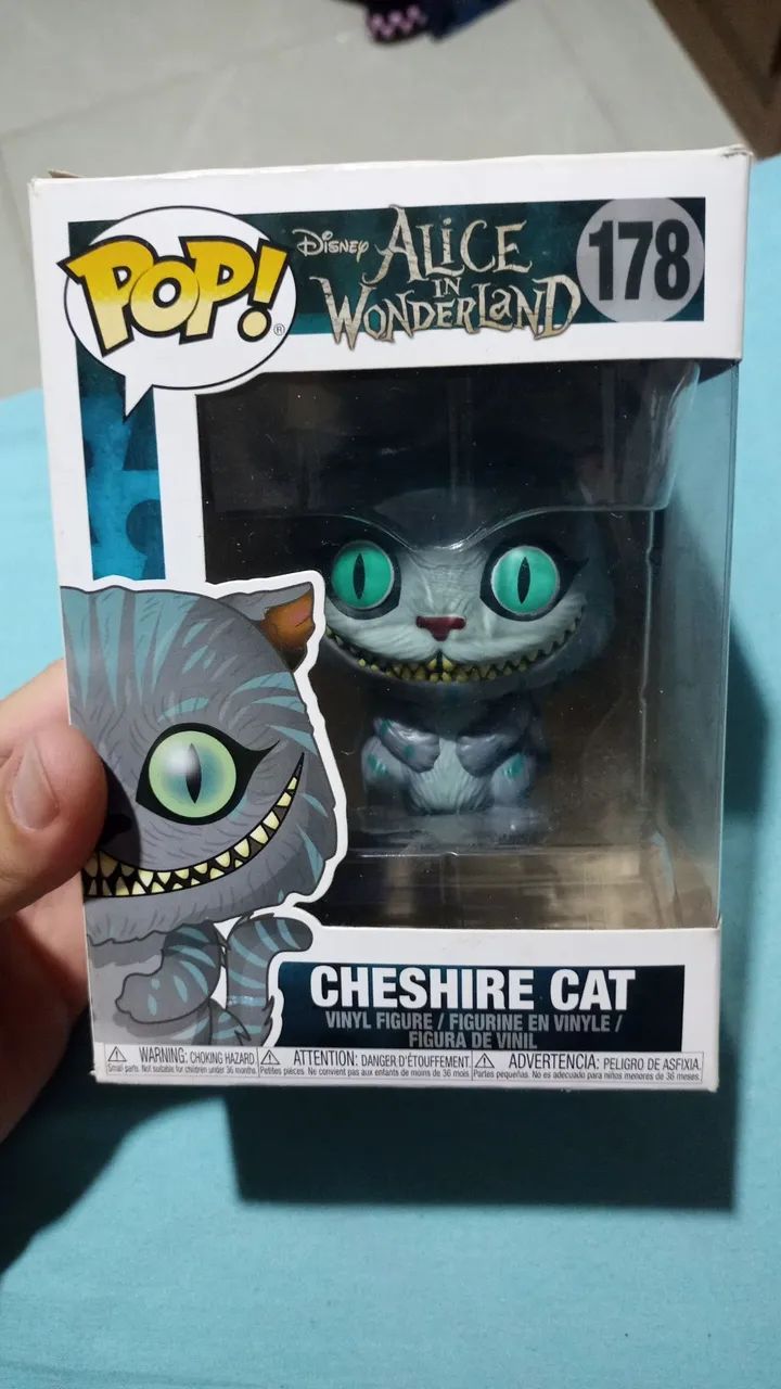 Funko pop Cheshire(Alice no pais das maravilhas)