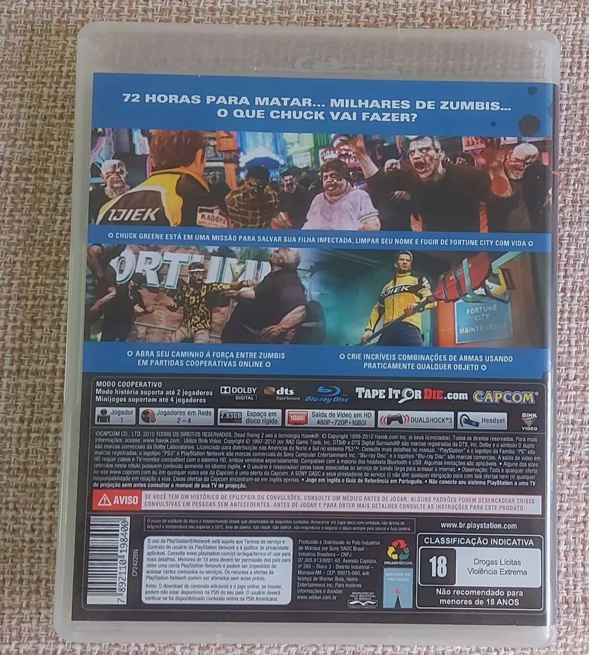 JOGO DEAD RISING 2 PS3  - Foto 2