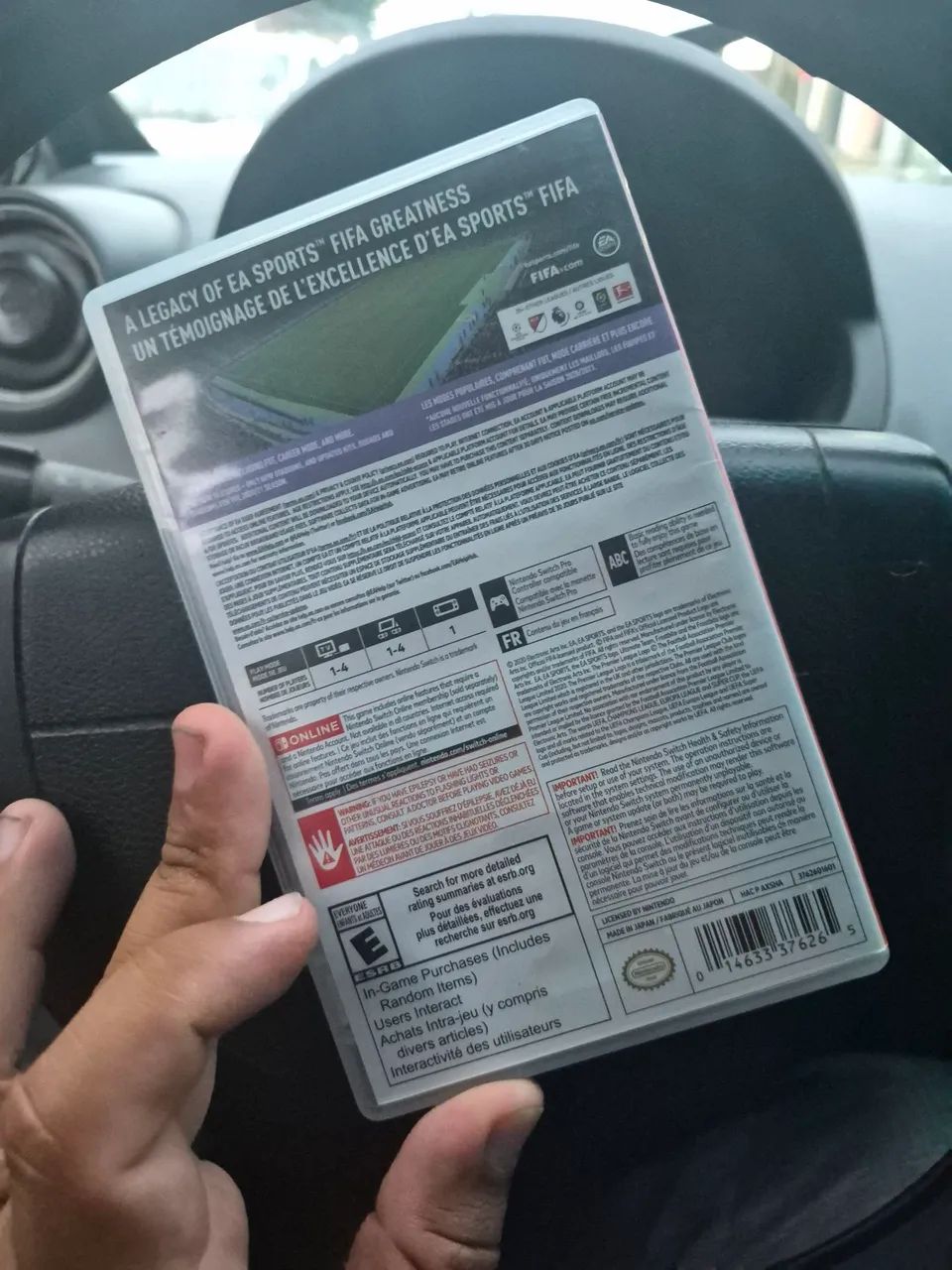 Jogo FIFA 21 NINTENDO SWITCH