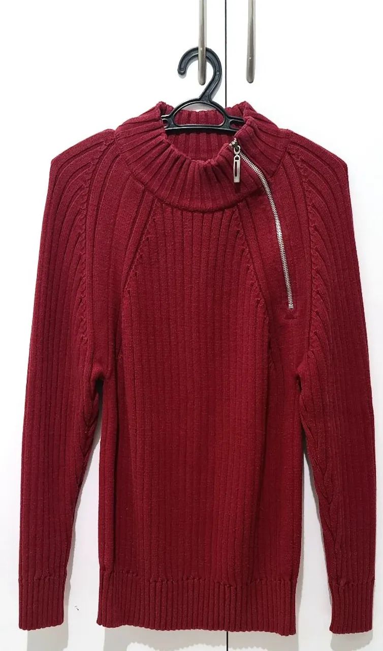 Blusa de frio masculina, tam M