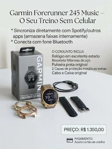 Garmin Forerunner 245 Music