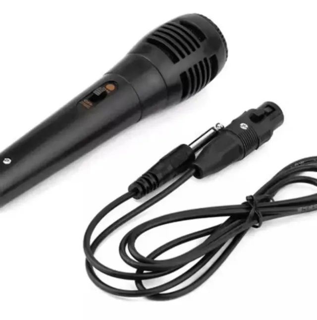 Microfone Dinâmico Profissional Com Fio Igreja Palestra e Eventos - Novo - Foto 2