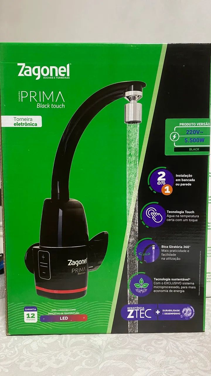 Torneira Zagonel Prima - Nova 220v - Foto 2