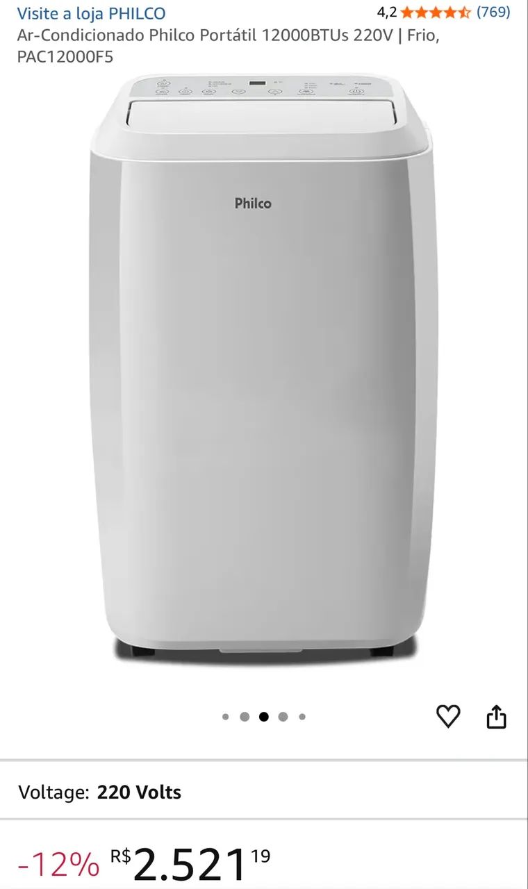 Ar condicionado portátil 