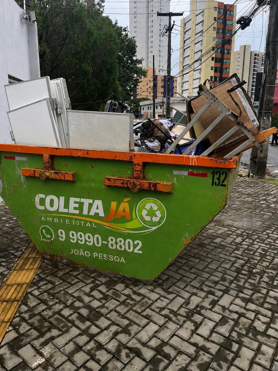 LOCAÇÃO DE CAÇAMBA ESTACIONÁRIA PARA ENTULHO - Foto 2