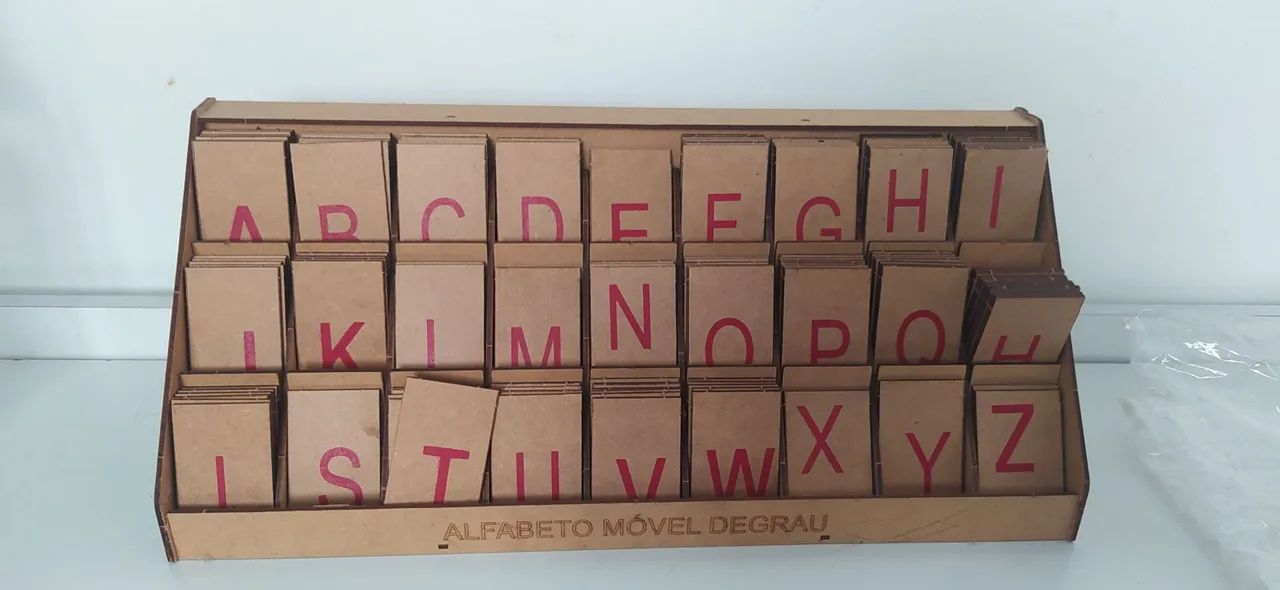Alfabeto Móvel - Completo 