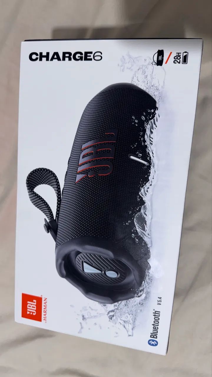 JBL CHARGE 6 ORIGINAL - NOVA E LACRADA - Foto 2
