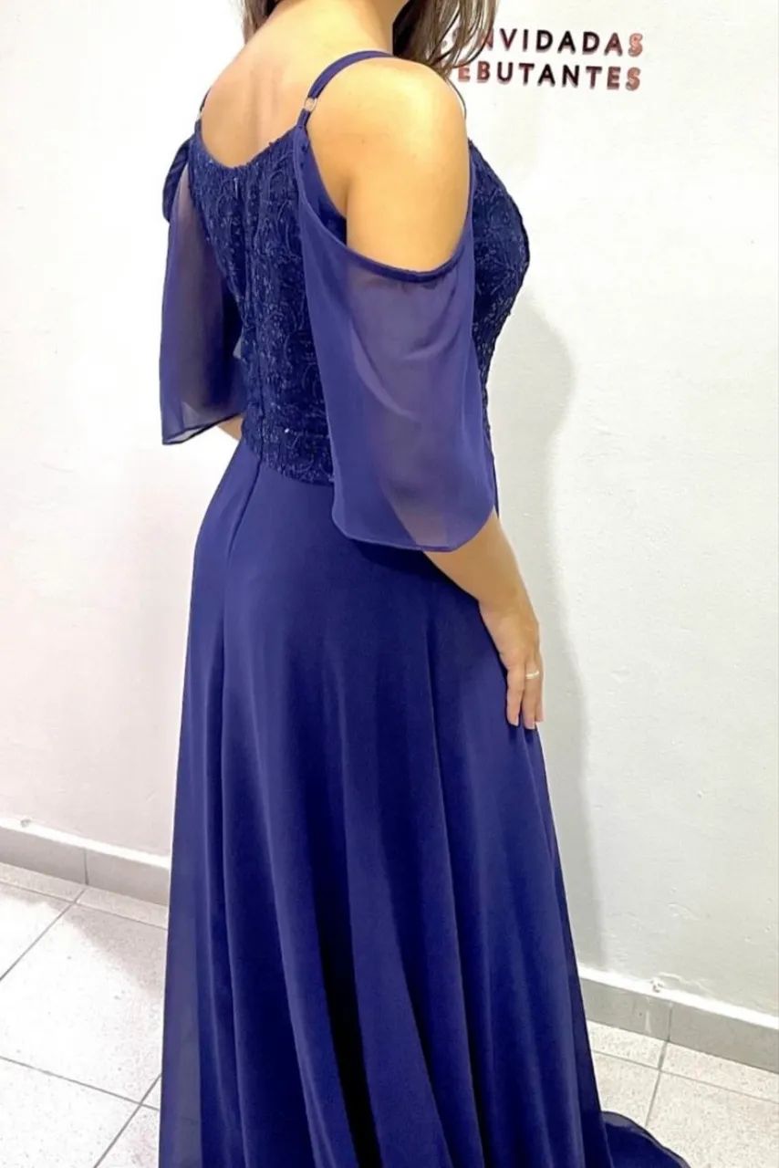 Vestido azul marinho - Foto 2
