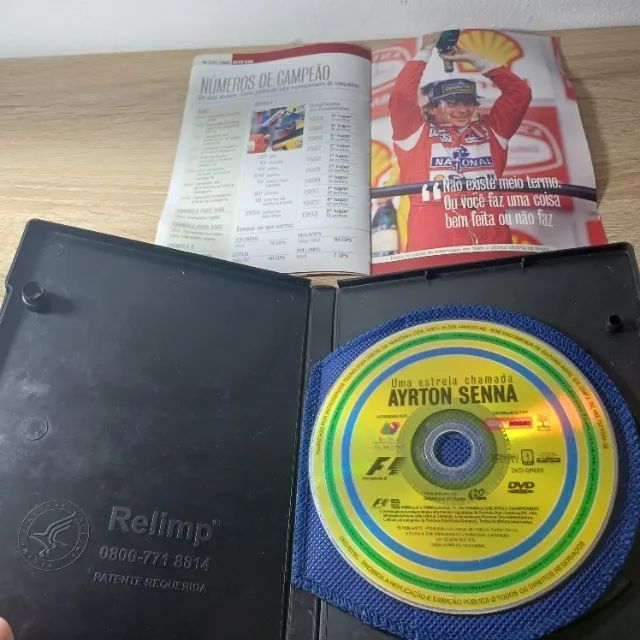 DVD Uma Estrela Chamada Ayrton Senna - Foto 5
