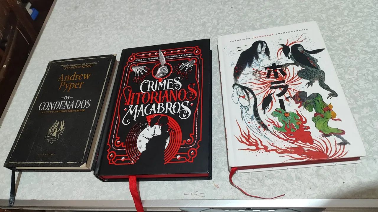 Kit 3 Livros Dark Sides Books Em Capa Dura - Livros e revistas