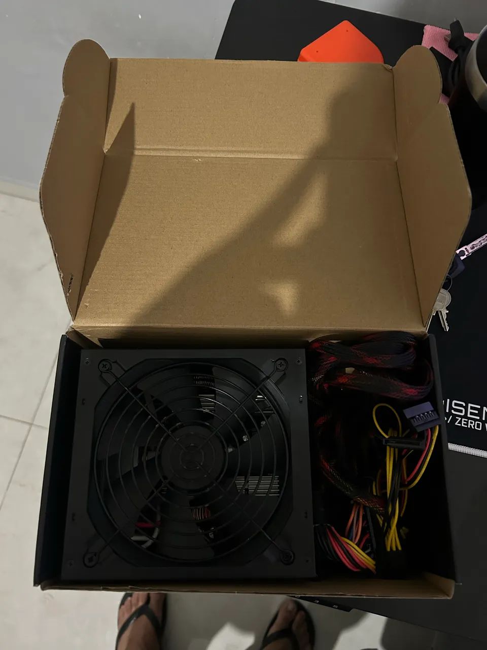 Placa mãe B450M + Fonte 500w Duex e Air cooler T-Dagger  - Foto 4