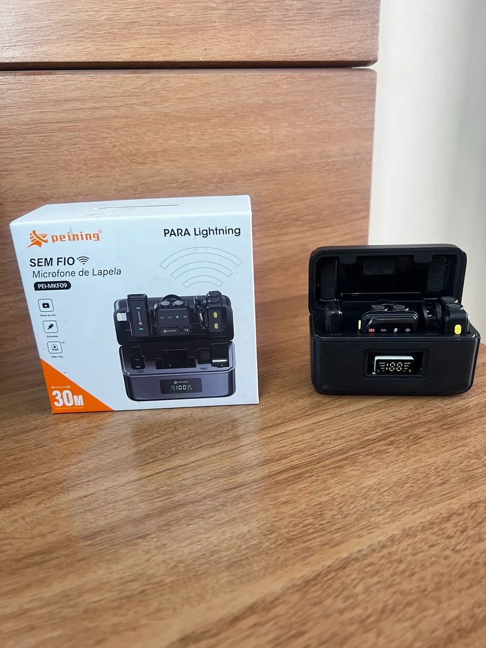 Microfone de lapela peining 