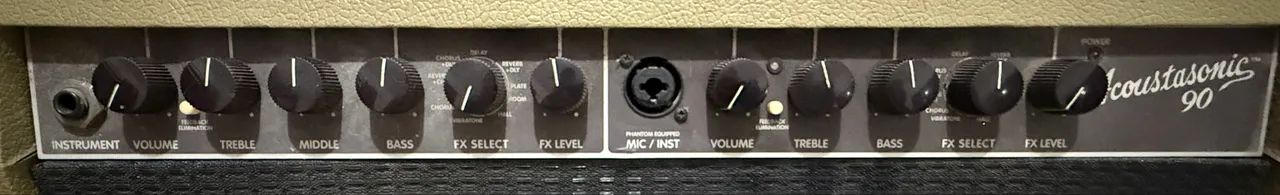 Amplificador voz e violão Caixa Fender Acoustasonic 90 - Foto 3