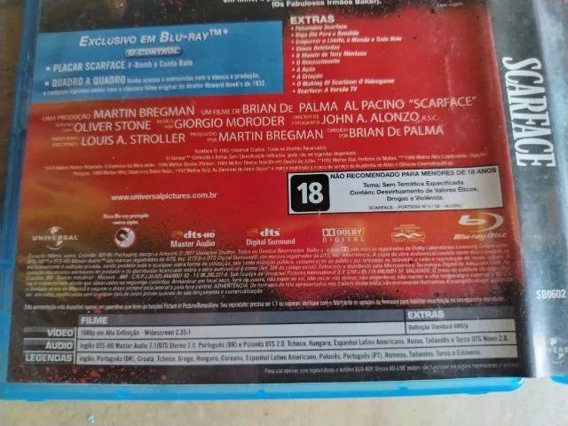 Scarface Bluray Filme Dublado Com Al Pacino - Foto 2