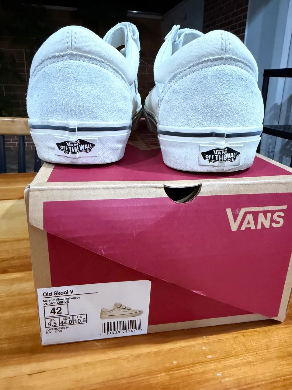 Tênis Old Skool V Velcro Off-White  - Foto 2
