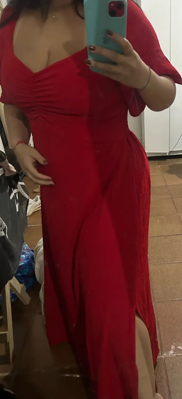 Vestido vermelho  - Foto 4