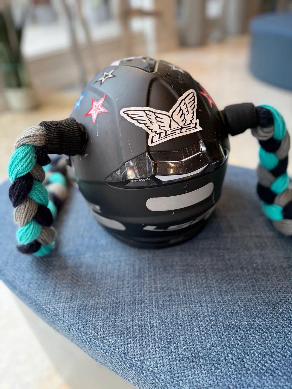 Capacete LS2 | Tamanho 52 | Pouquíssimo uso - Foto 3