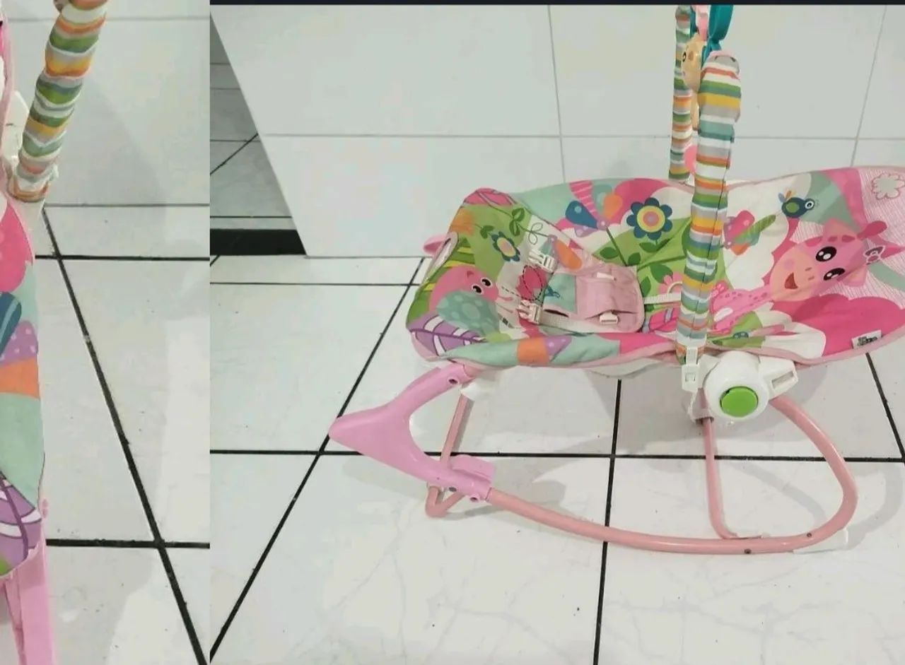 Bebê conforto+ cadeira de balanço  - Foto 4
