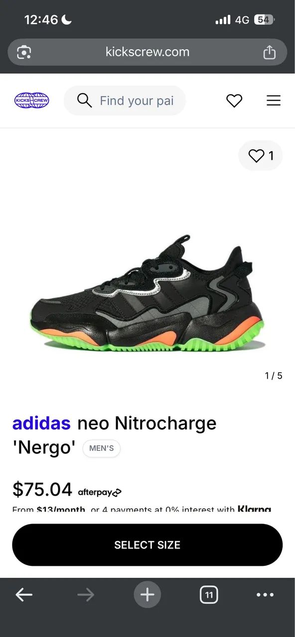 Tênis Adidas Nitrocharge TAM 39 - Foto 5