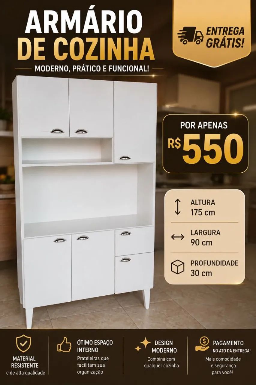 Armário de cozinha  - Foto 5