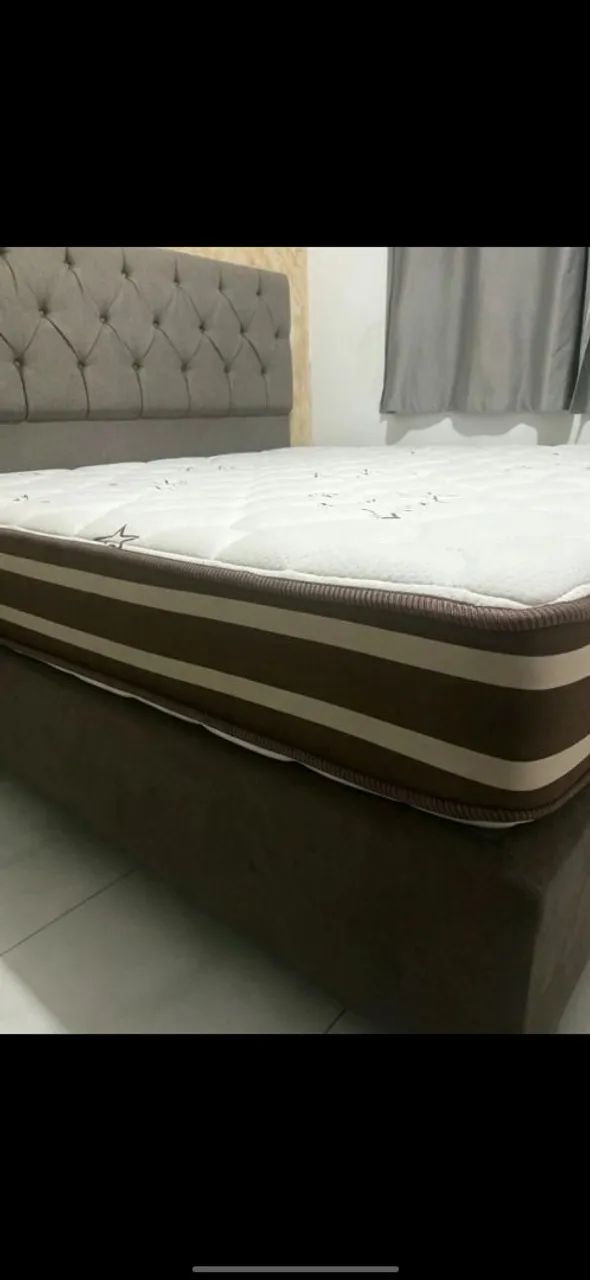 Cama king Anjoos colchões  - Foto 2
