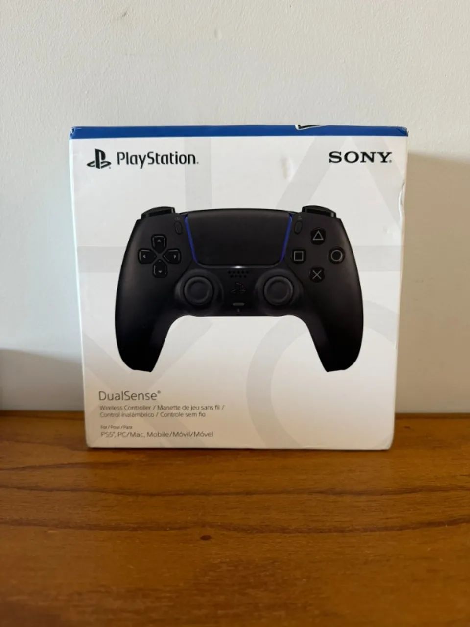 Controle PS5 Dualsense Preto Lacrado