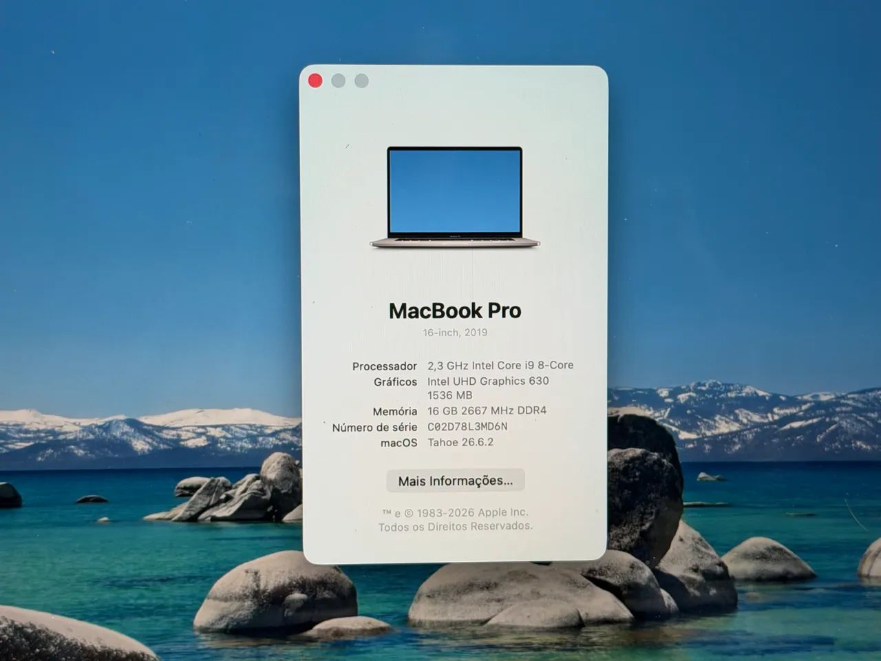 MacBook Pro 16? 2019 | Core i9 | 16GB RAM | 1TB SSD - Notebooks