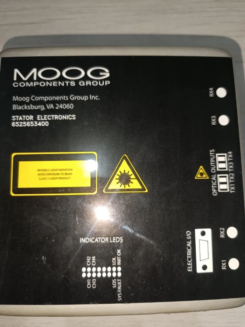 Módulo Estator MOOG 6525653400 Usado - Philips Tomógrafo 453567538322 - Foto 2