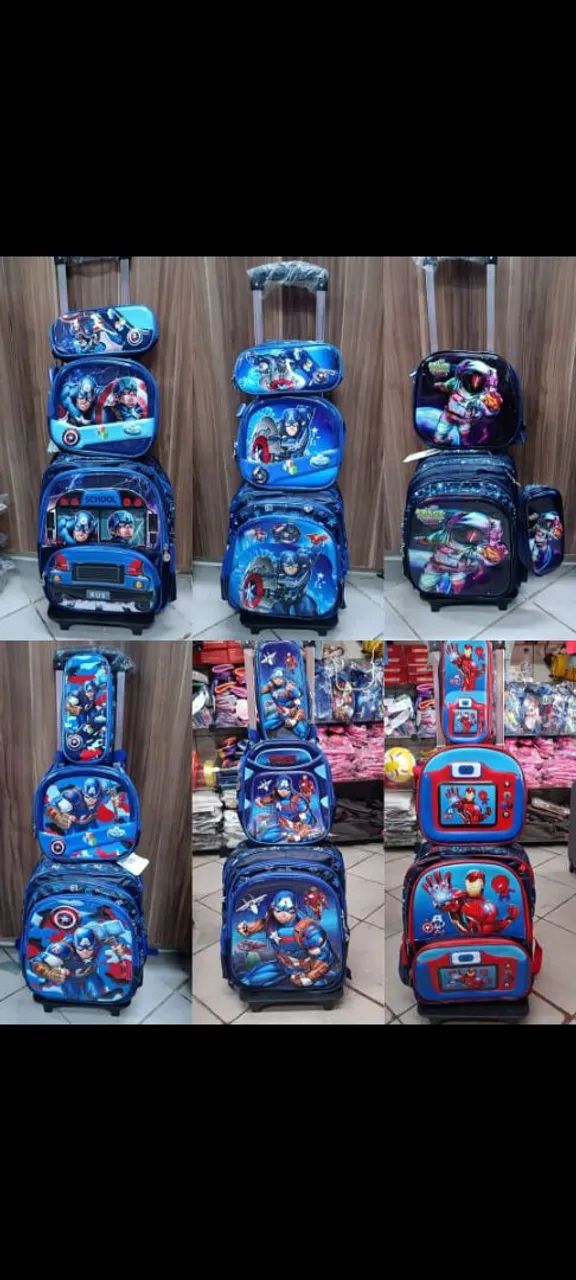 Kit completo de bolsa de carrinho  - Foto 4
