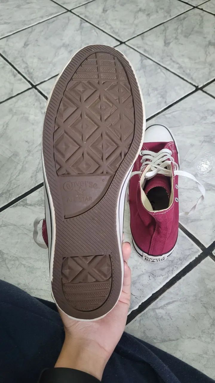 All Star vinho seminovo - Foto 3