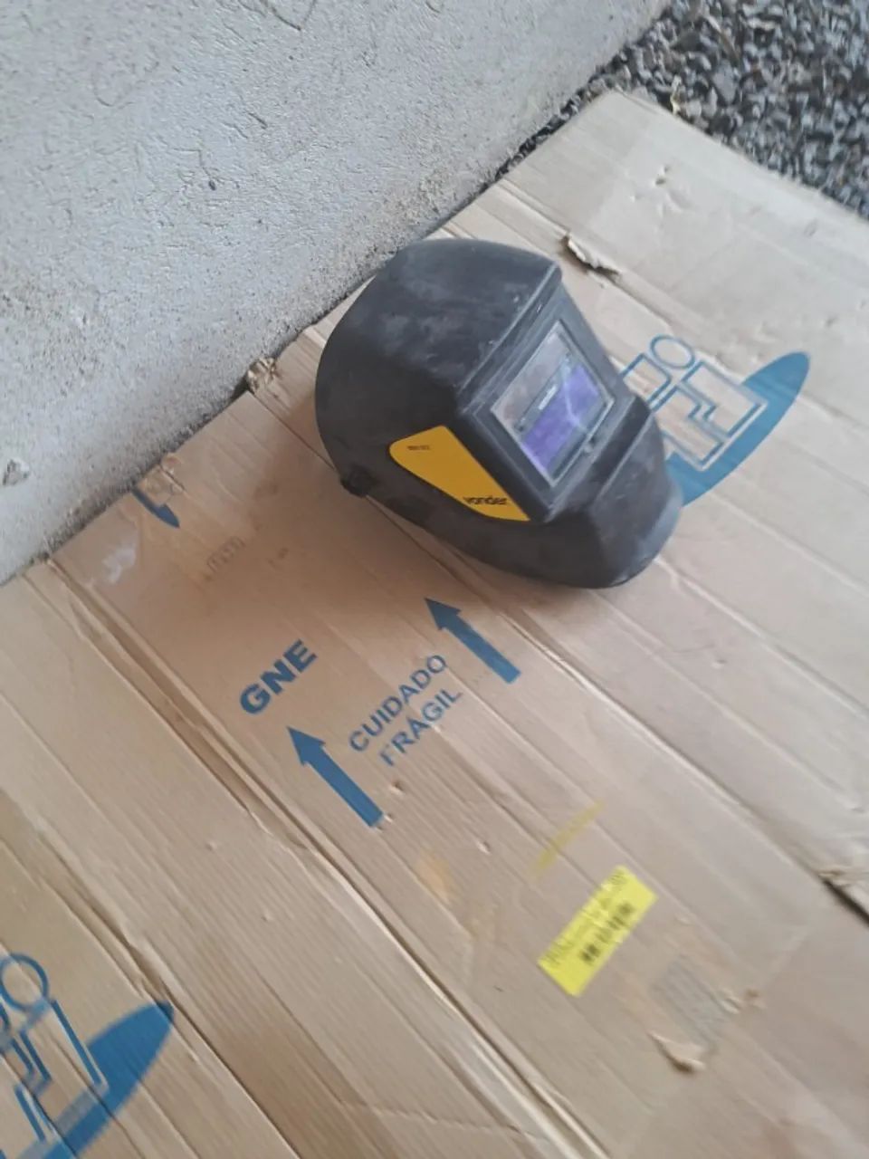 Máquina de solda mais máscara  - Foto 2