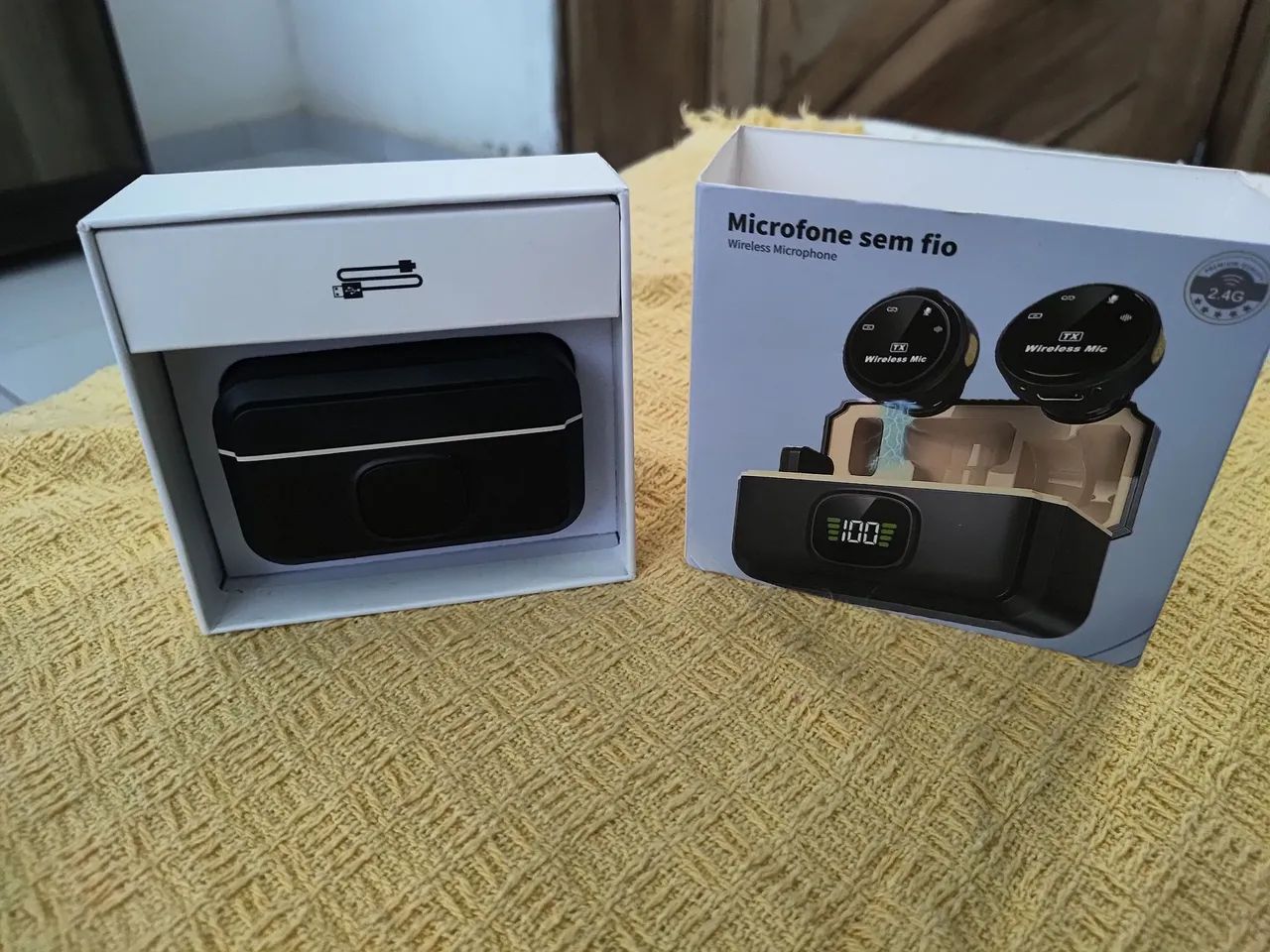 MICROFONE LAPELA SEM FIO. R$ 60,00 - Foto 4