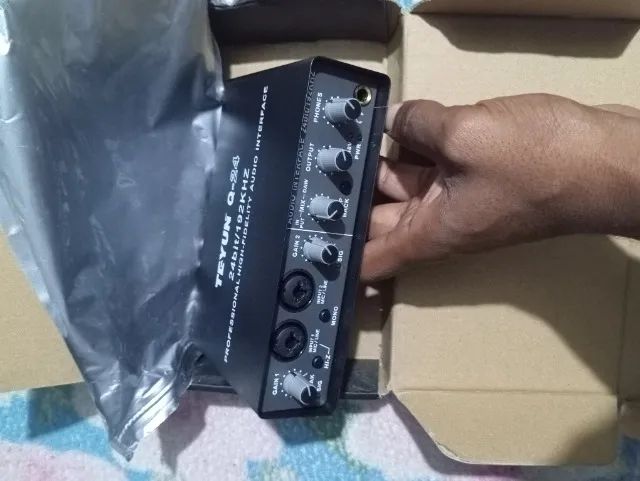 Interface de áudio nunca usada,produto novo  - Foto 5