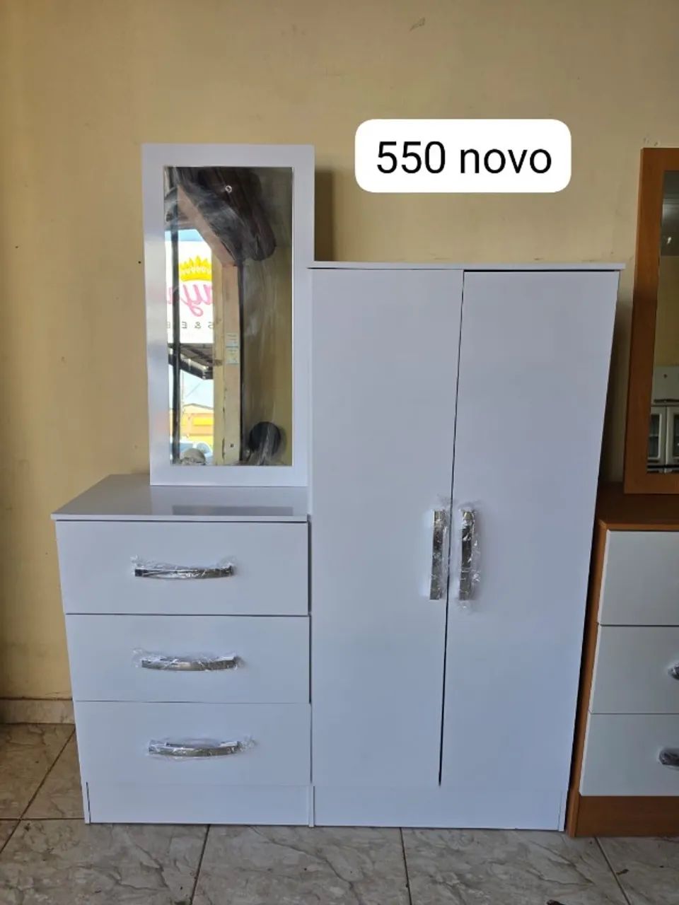 PENTEADEIRA BRANCA NOVA