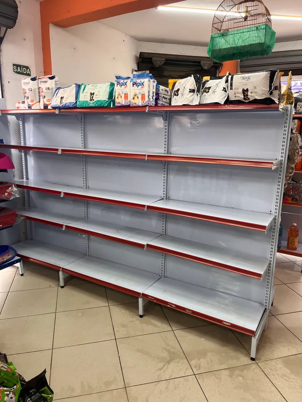 Gôndola de centro (Prateleira) 