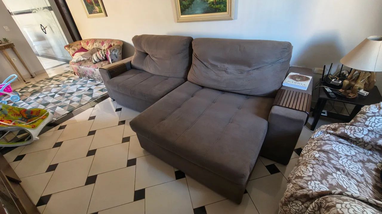 Sofá 4 lugares com chess - Foto 2