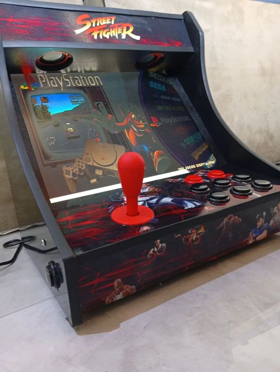 Mini Fliperama Multijogos - frete grátis - Foto 3