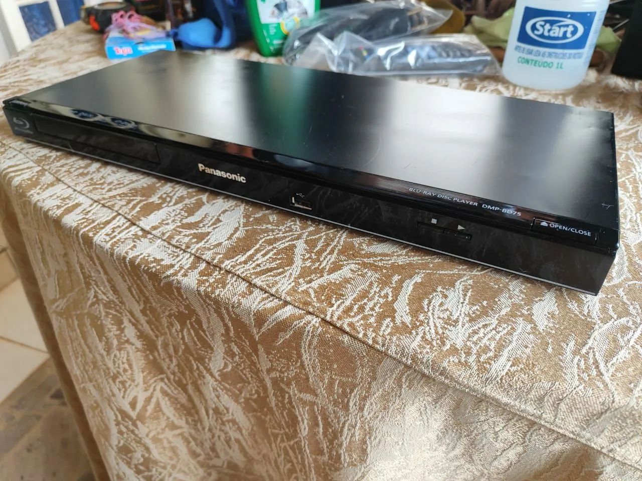 Super Bluray Panasonic DMP-BD75 com controle - Foto 2