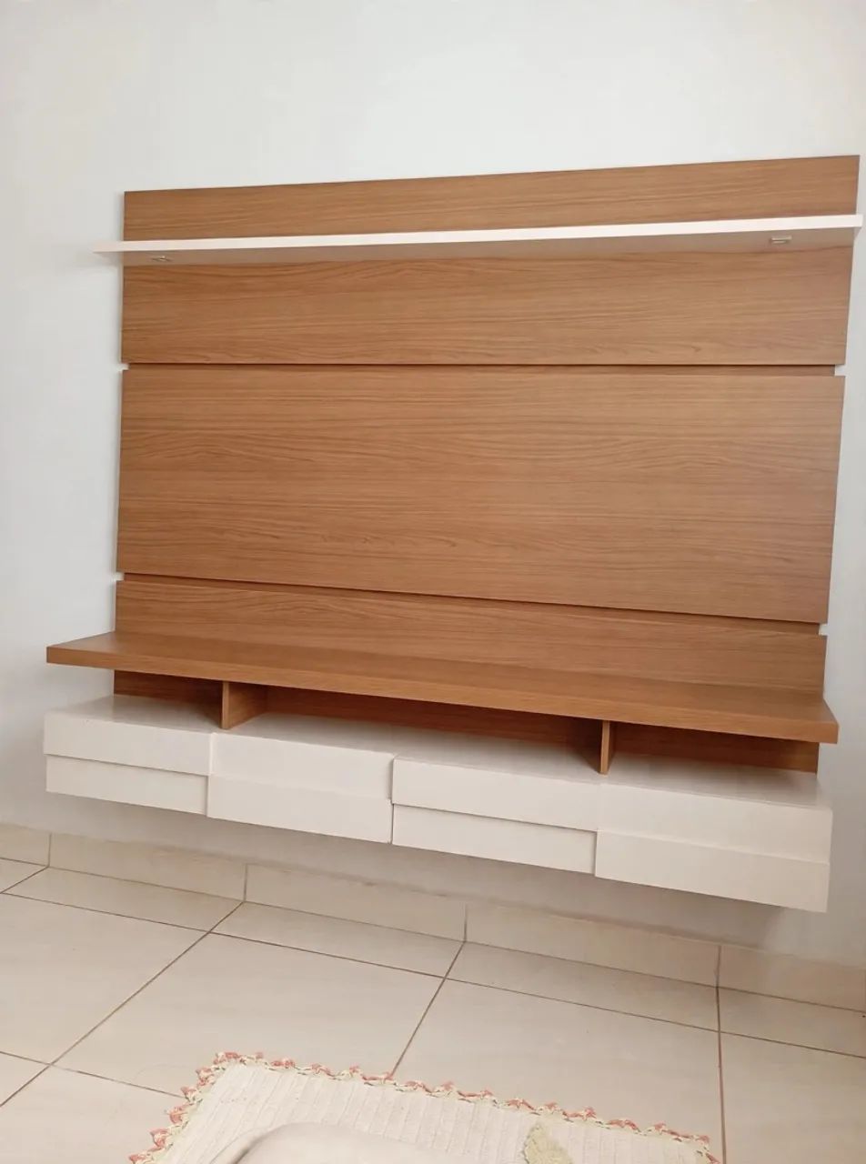 Painel de parede tv até 65 polegadas  - Foto 3