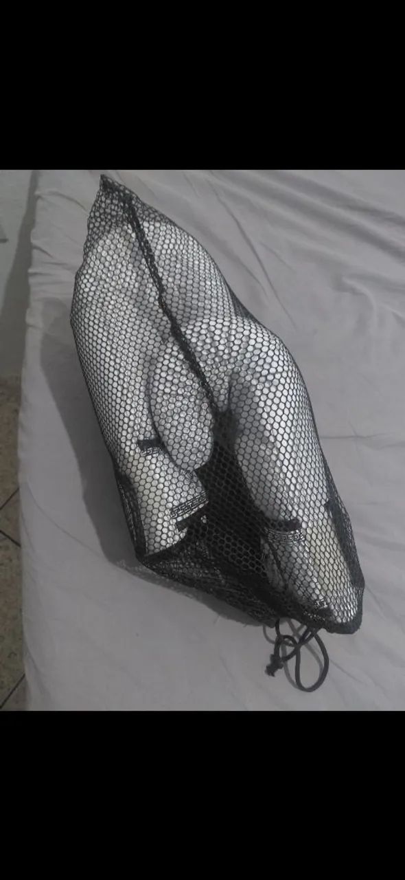 Luva de boxe Olimpo Branco-Preto 160z - Foto 5