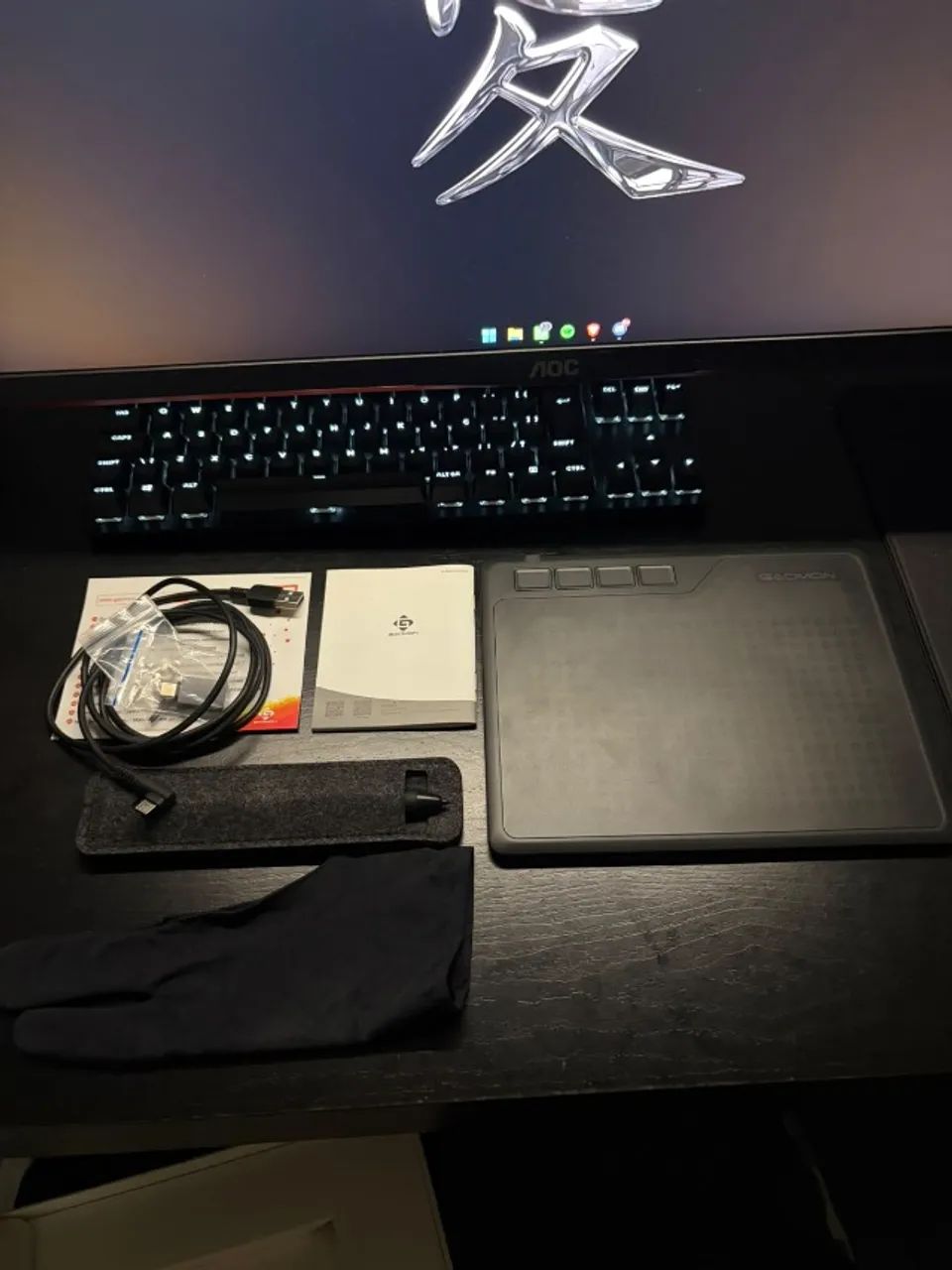 Mesa Digitalizadora Gaomon S620 - Estado de ZERO (Completa na Caixa) - Foto 3