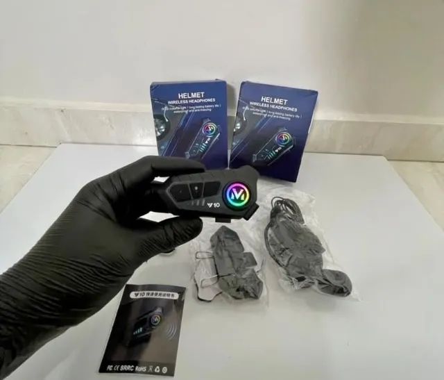 FONE CAPACETE DE MOTO - PROMOÇÃO  - Foto 3