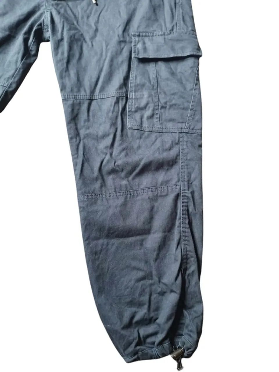 Calça cargo azul jogger GG - Foto 4