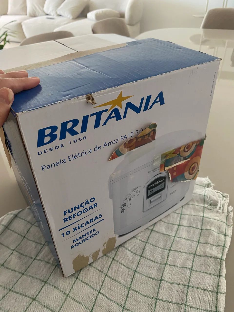 Panela de arroz elétrica nova