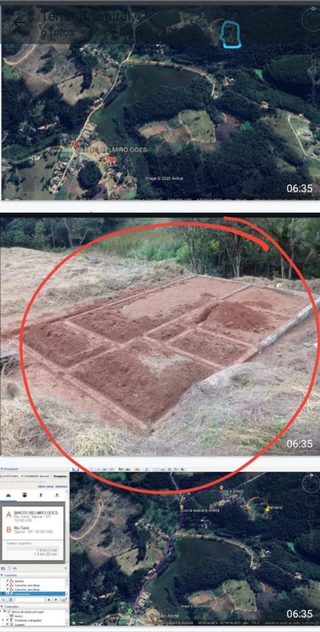 Terreno com alicerce proto para levantar parede  - Foto 2