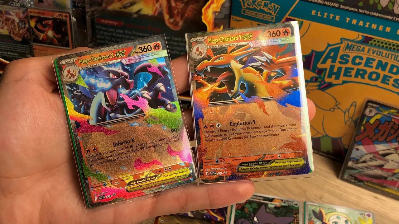 Cartas PROMO Pokémon TCG Mega Evolution + Brindes / Inglês Global / Envio Rápido  - Foto 4