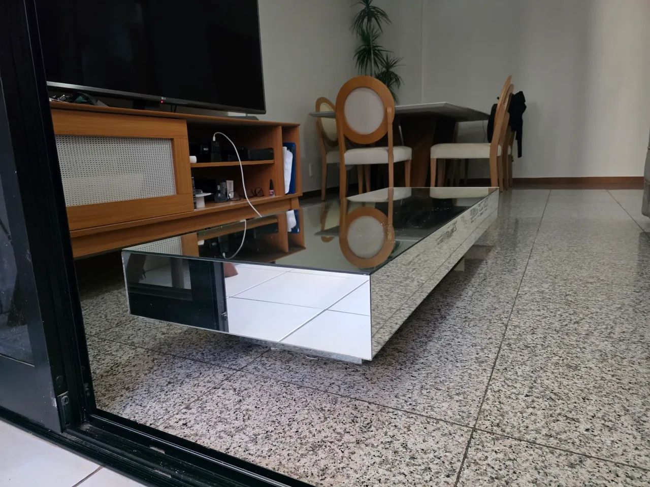 Mesa de centro de espelho 150x50x25 - Foto 3