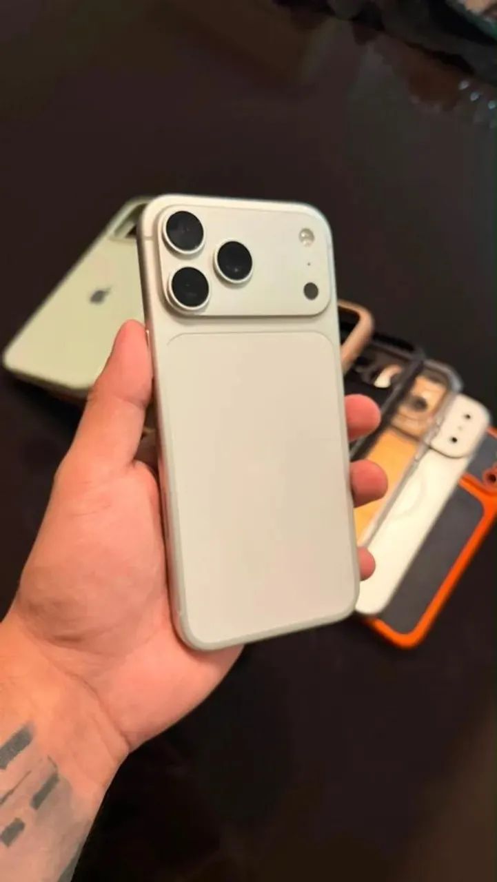 iphone 17 pro Max prateado 256gb - Foto 5