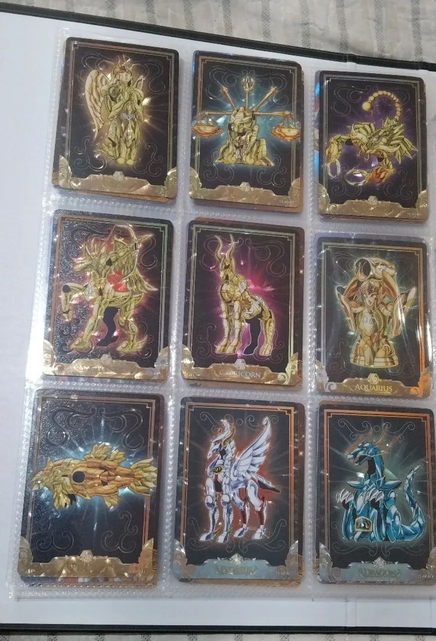 CAVALEIROS DO ZODIACO CARDS COLECIONÁVEIS TODOS 300,00! - Hobbies