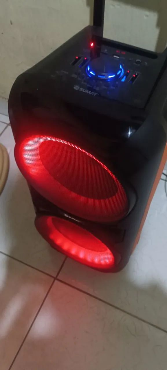 Caixa de som Double Bleck